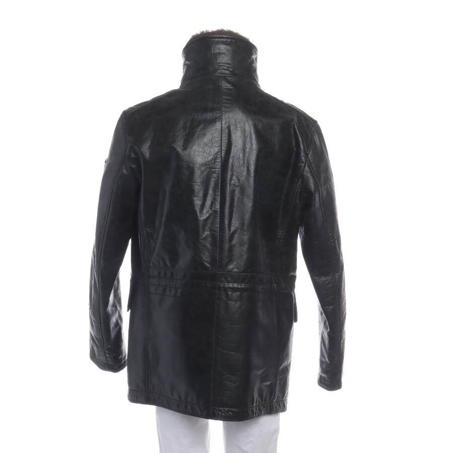 Image 2 of Leather Jacket 48 Dark Gray in color Gray | Vite EnVogue