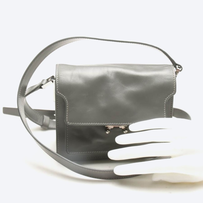 Image 4 of Trunk Mini Crossbody Bag Gray in color Gray | Vite EnVogue