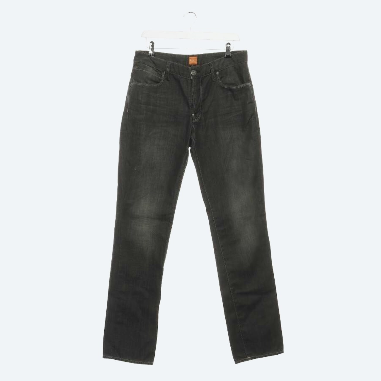 Image 1 of Jeans Slim Fit W33 Dark Gray in color Gray | Vite EnVogue