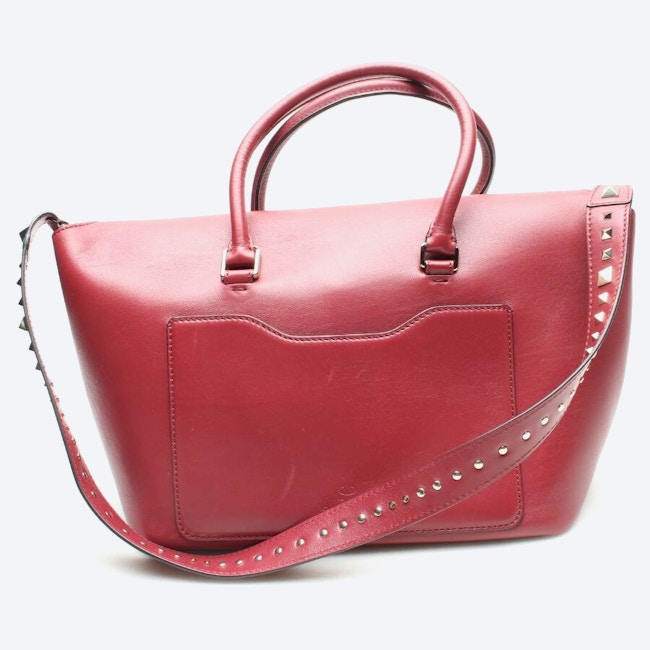 Image 2 of Rockstud Handbag Bordeaux in color Red | Vite EnVogue