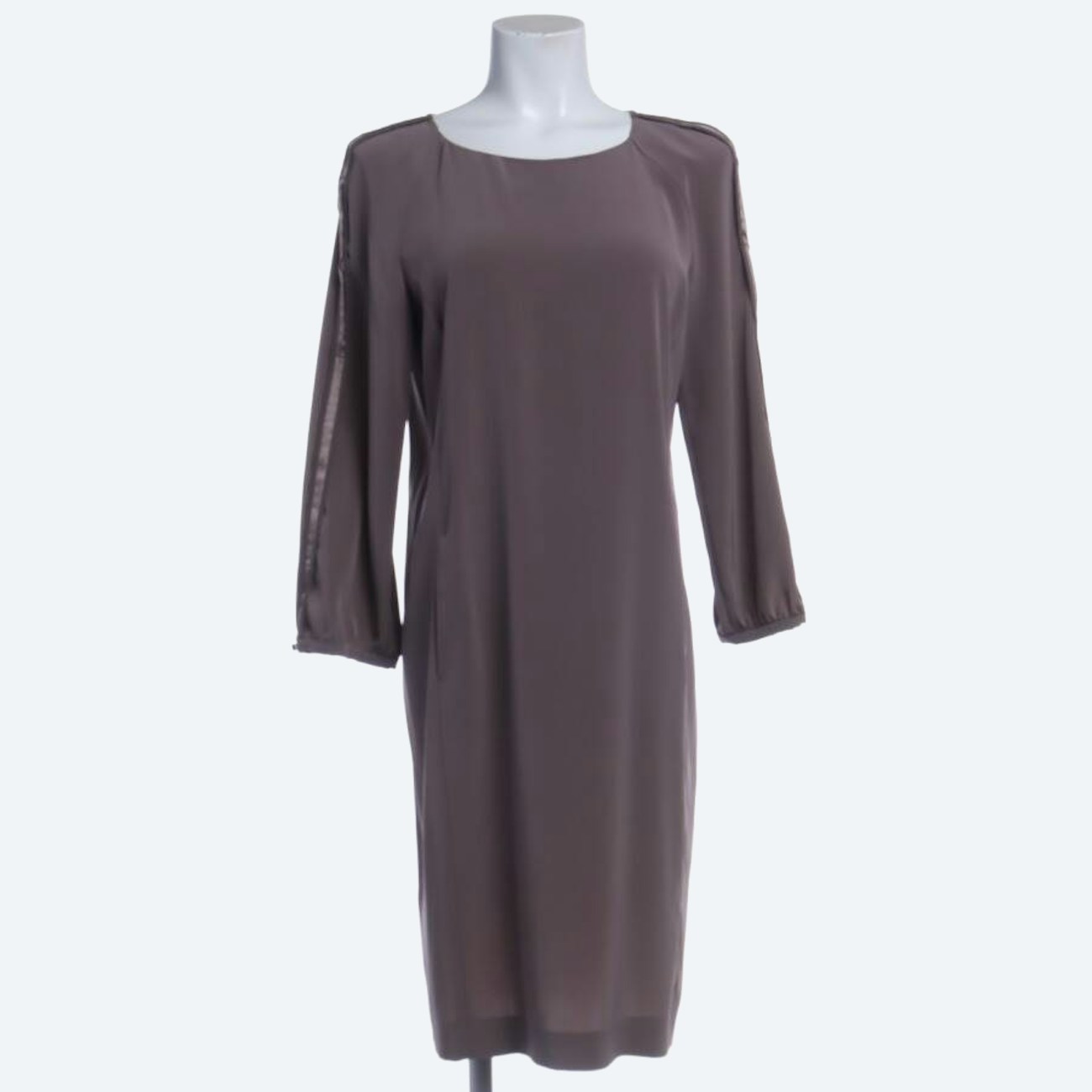 Image 1 of Dress 38 Dark Brown in color Brown | Vite EnVogue