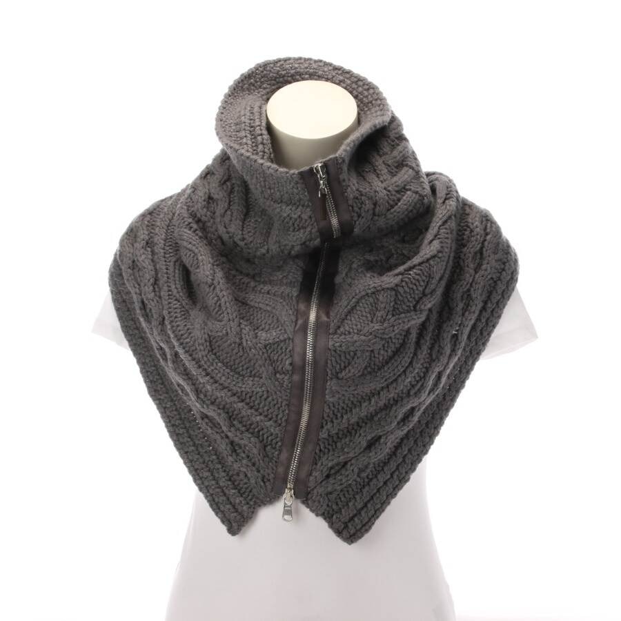 Image 1 of Cashmere Tube Scarf Gray in color Gray | Vite EnVogue