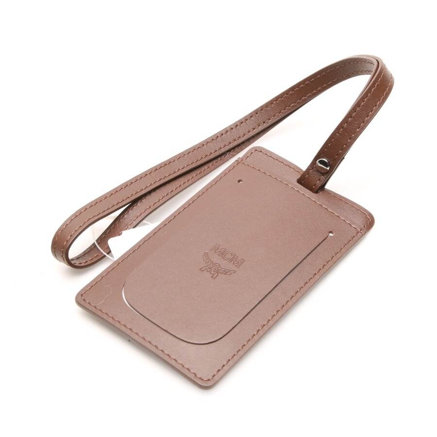 Image 1 of Luggage Tag Brown in color Brown | Vite EnVogue
