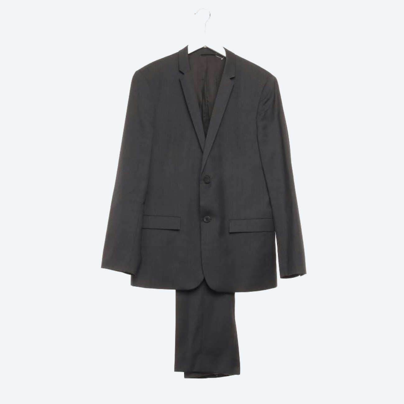 Image 1 of Wool Suit 50 Dark Gray in color Gray | Vite EnVogue