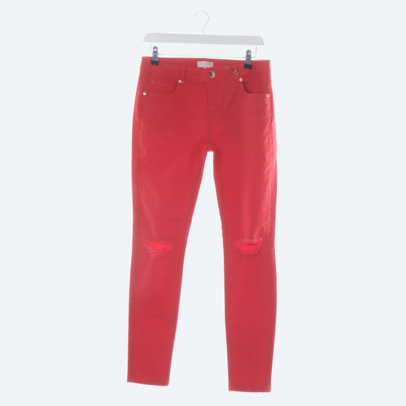 Image 1 of Trousers W28 Tomato red in color Orange | Vite EnVogue