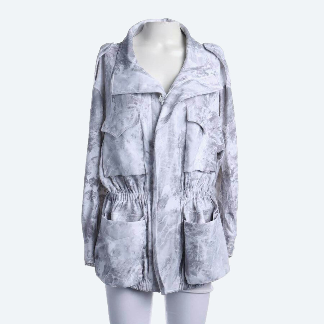 Image 1 of Summer Jacket M Light Gray in color Gray | Vite EnVogue
