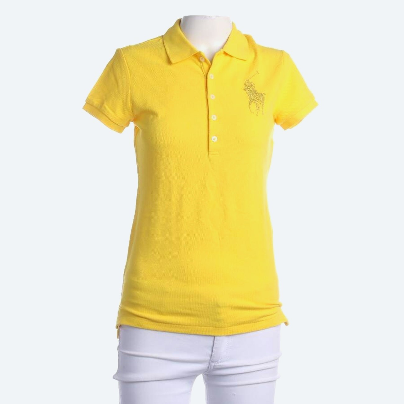 Image 1 of Polo Shirt S Yellow in color Yellow | Vite EnVogue