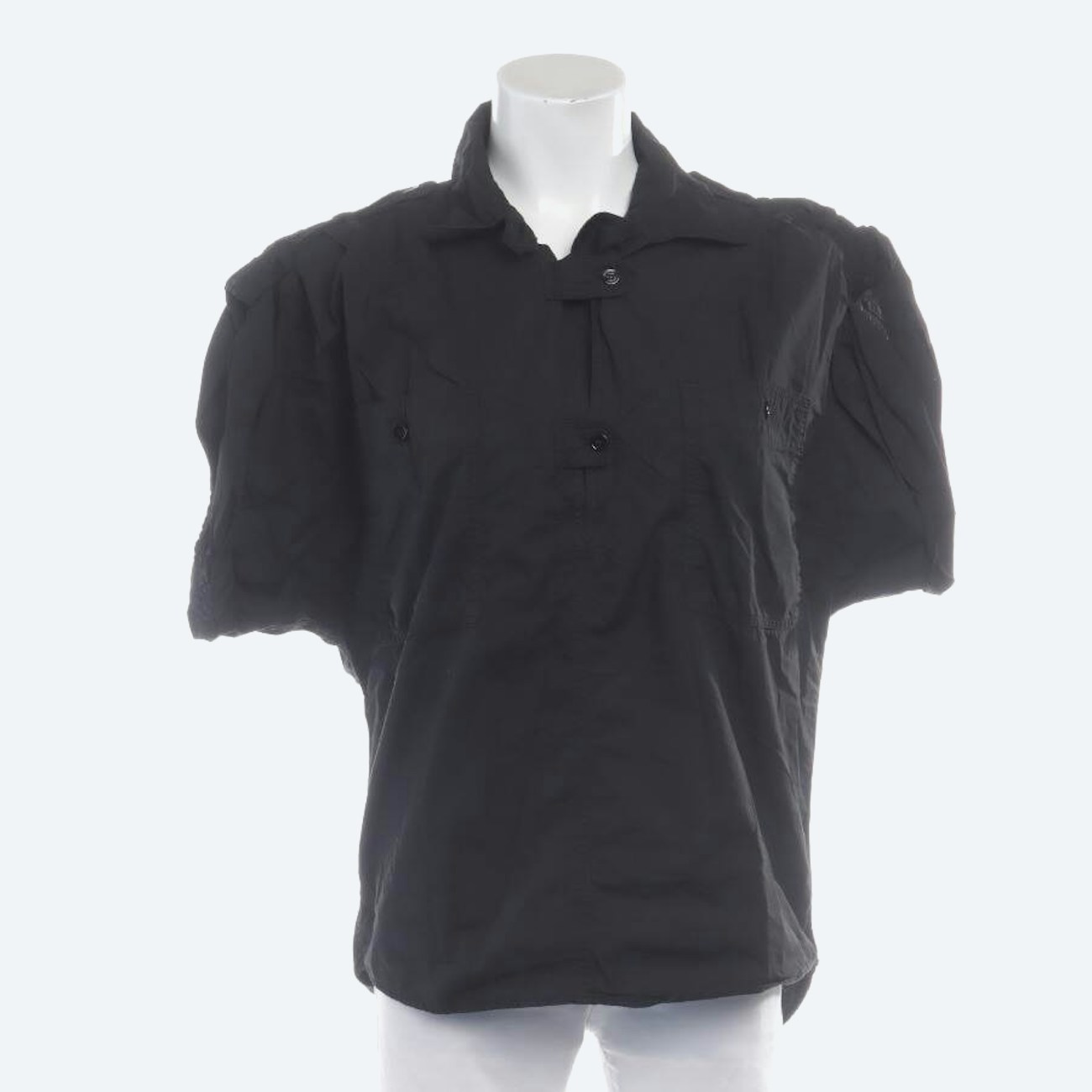 Image 1 of Shirt Blouse 34 Black in color Black | Vite EnVogue