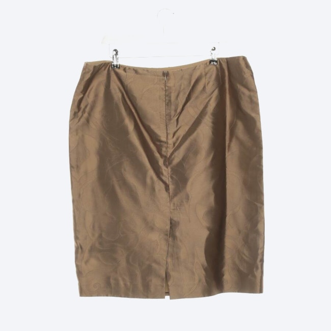 Image 4 of Silk Skirt Suit 46 Light Brown in color Brown | Vite EnVogue