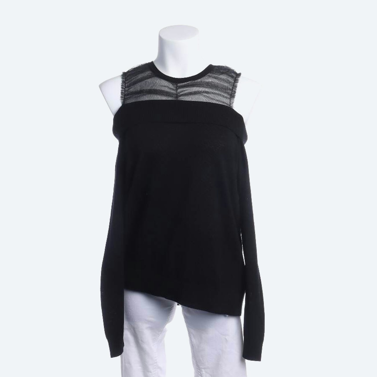 Image 1 of Wool Jumper 40 Black in color Black | Vite EnVogue
