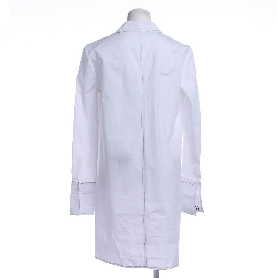 Image 2 of Shirt Dress 38 White in color White | Vite EnVogue
