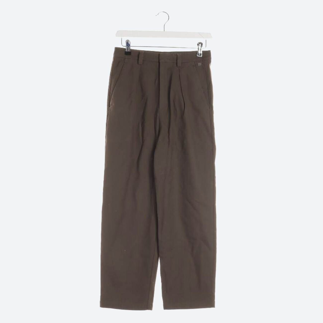Image 1 of Trousers XS Dark Green in color Green | Vite EnVogue