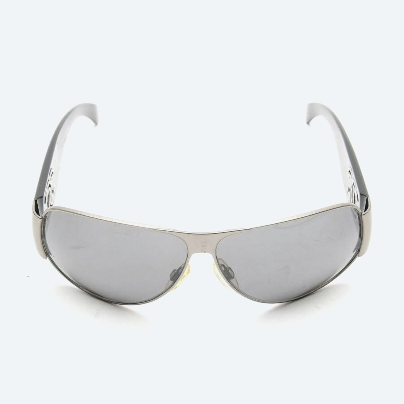 Image 1 of 4153 Sunglasses Silver in color Metallic | Vite EnVogue