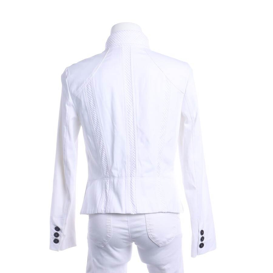 Image 2 of Blazer M White in color White | Vite EnVogue