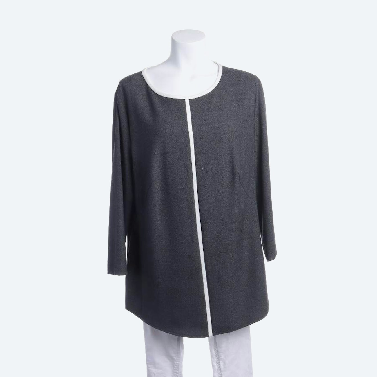 Image 1 of Shirt Blouse 46 Gray in color Gray | Vite EnVogue