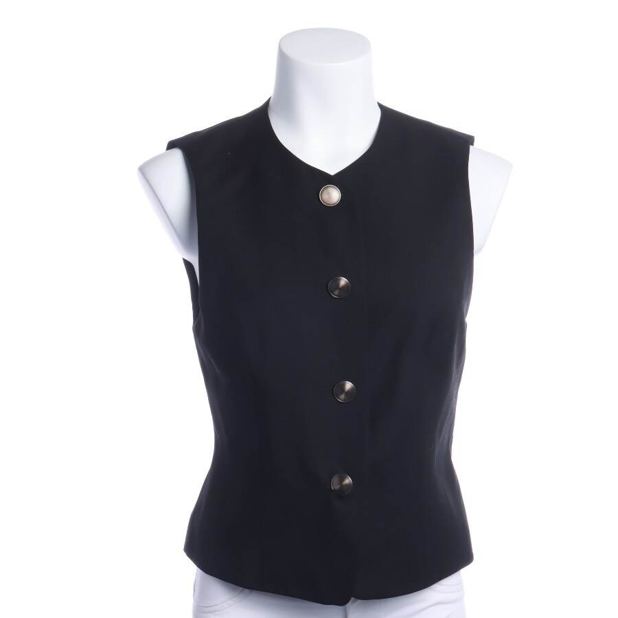 Image 1 of Wool Vest 38 Black in color Black | Vite EnVogue