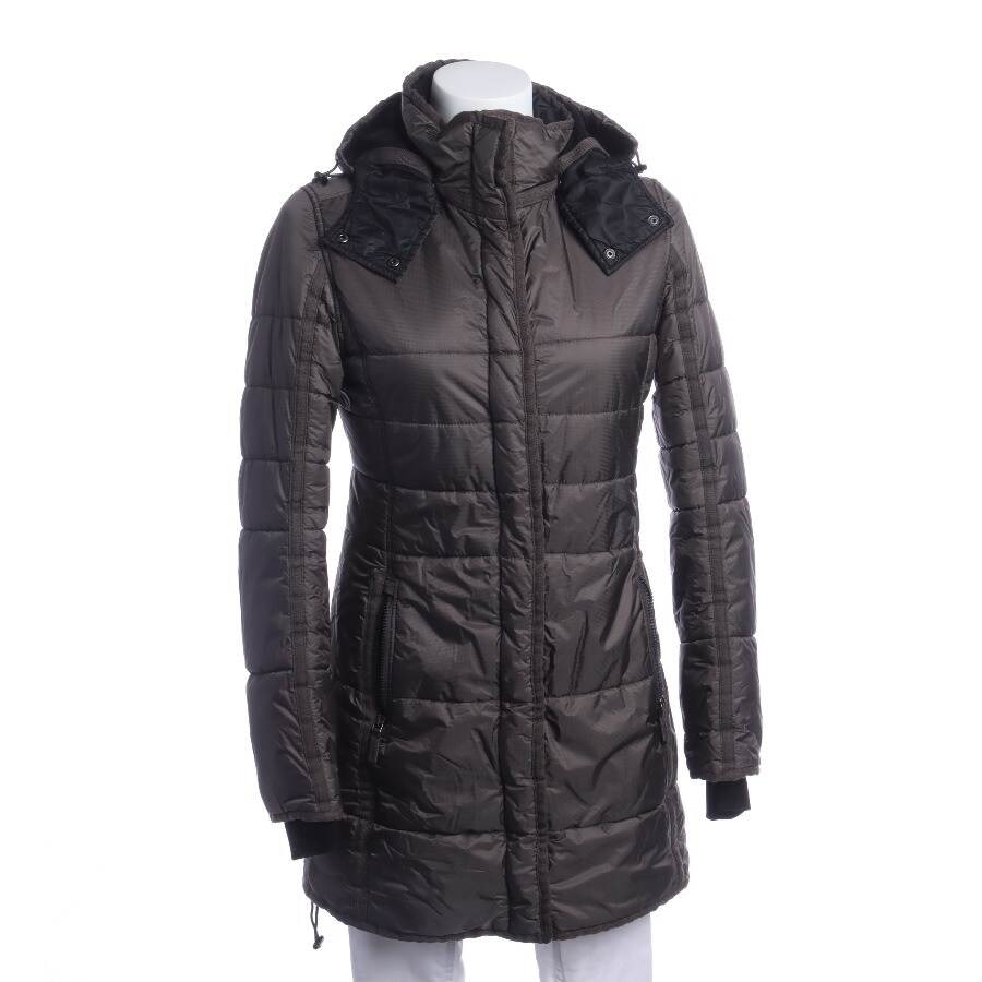 Image 1 of Quilted Coat 36 Gray in color Gray | Vite EnVogue