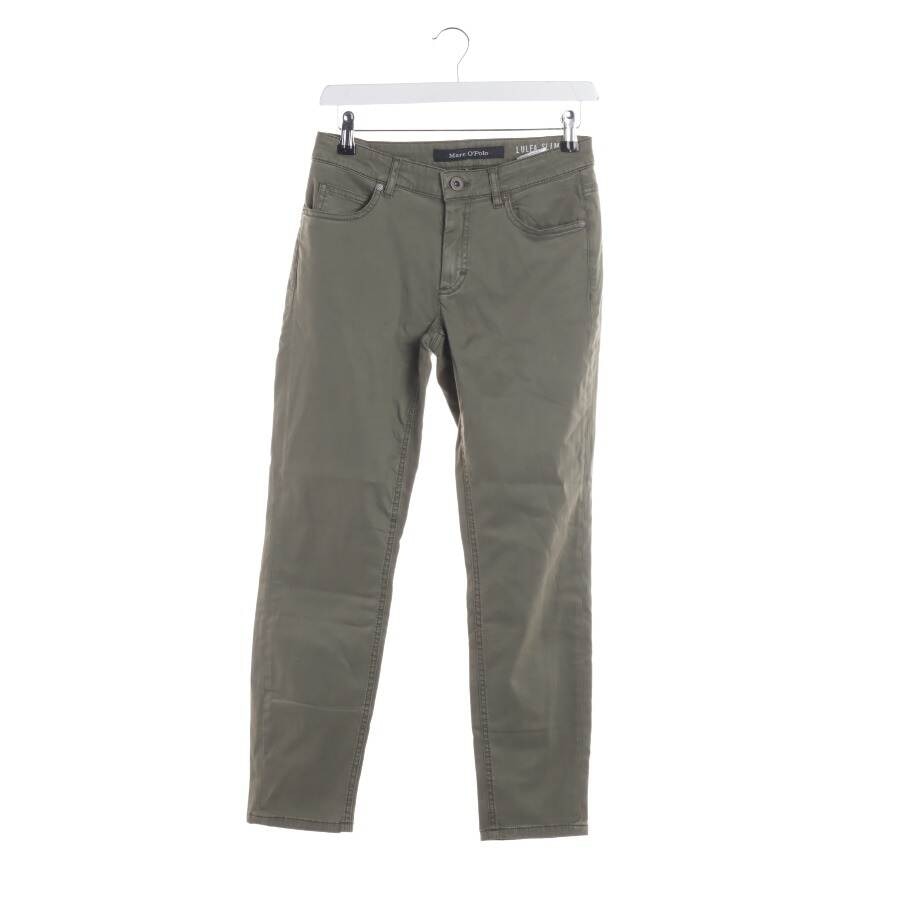 Image 1 of Trousers W28 Green in color Green | Vite EnVogue