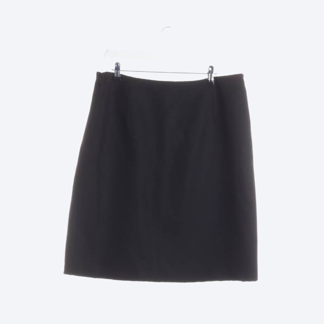 Image 2 of Wool Skirt 44 Black in color Black | Vite EnVogue