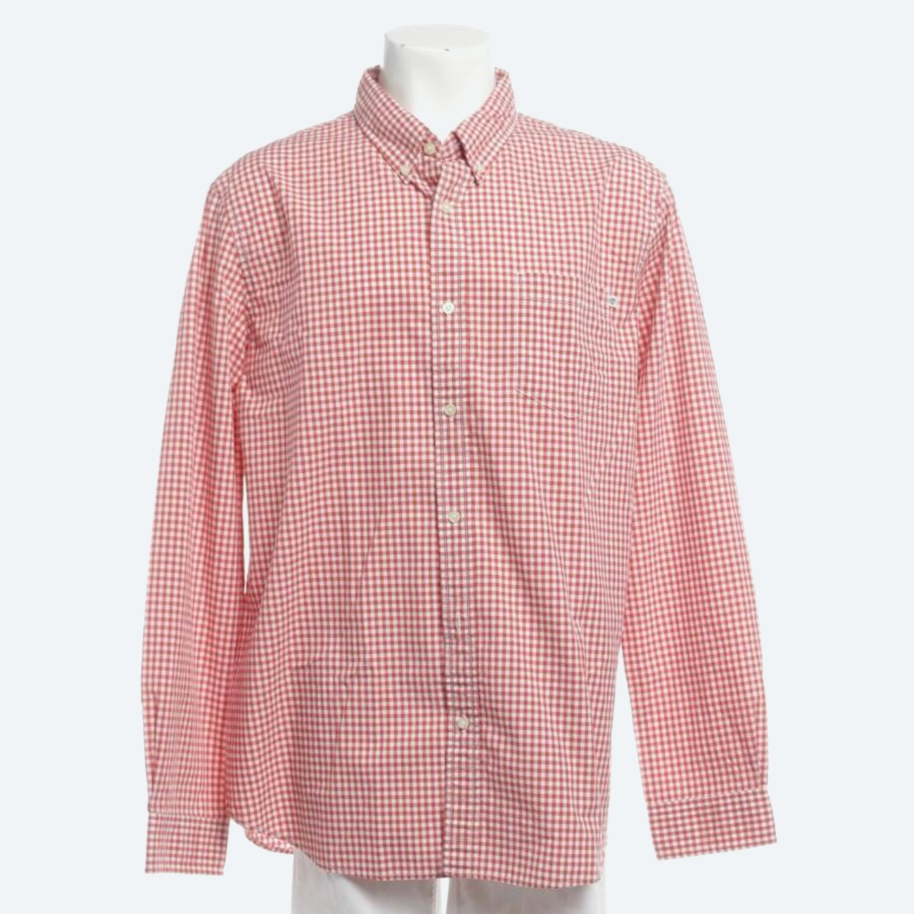 Image 1 of Casual Shirt 2XL Light Red in color Red | Vite EnVogue