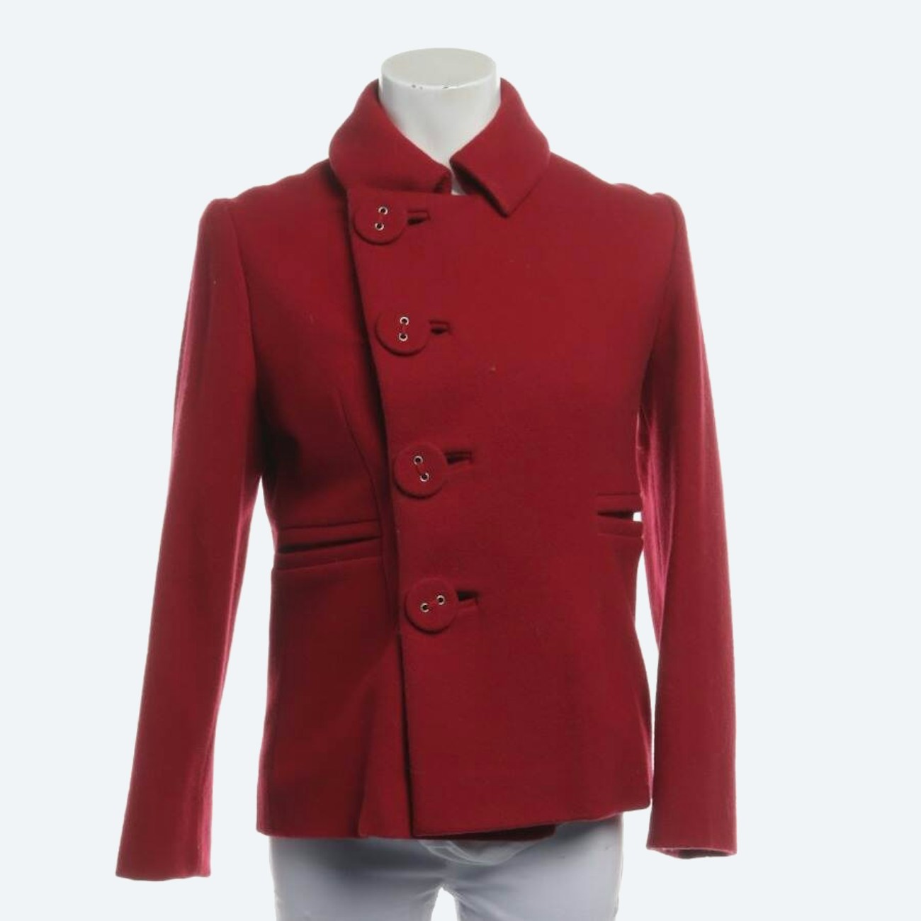Image 1 of Wool Jacket 34 Red in color Red | Vite EnVogue