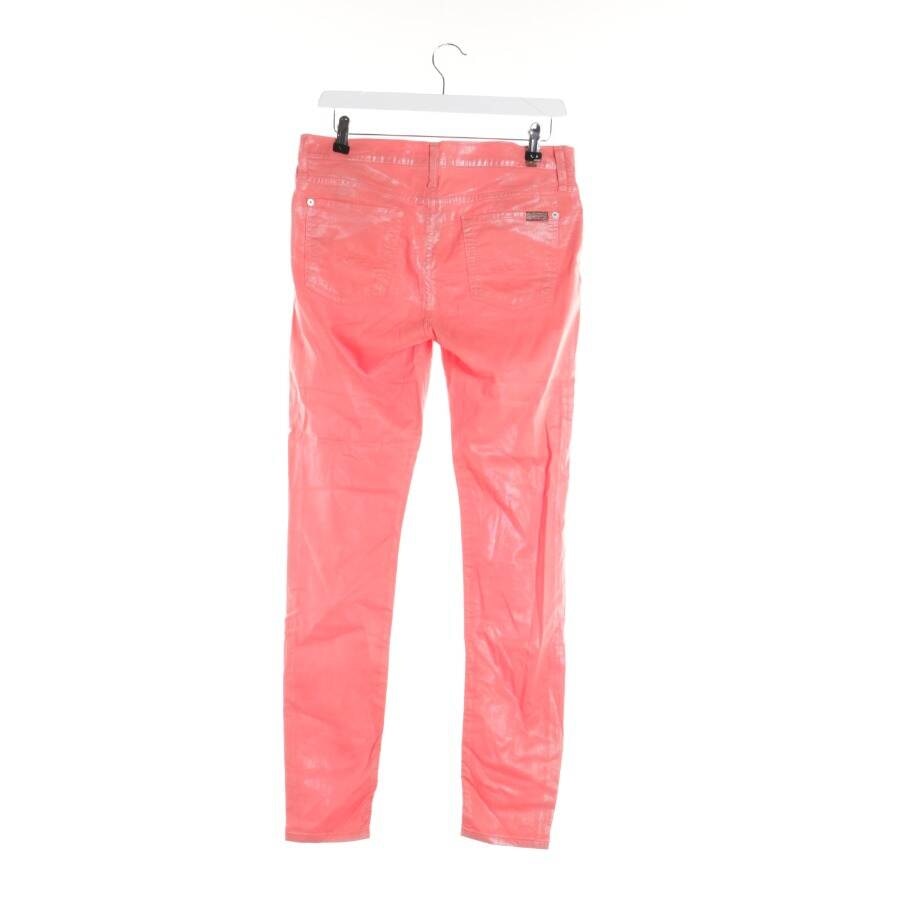 Image 2 of Trousers W29 Neon Orange in color Neon | Vite EnVogue
