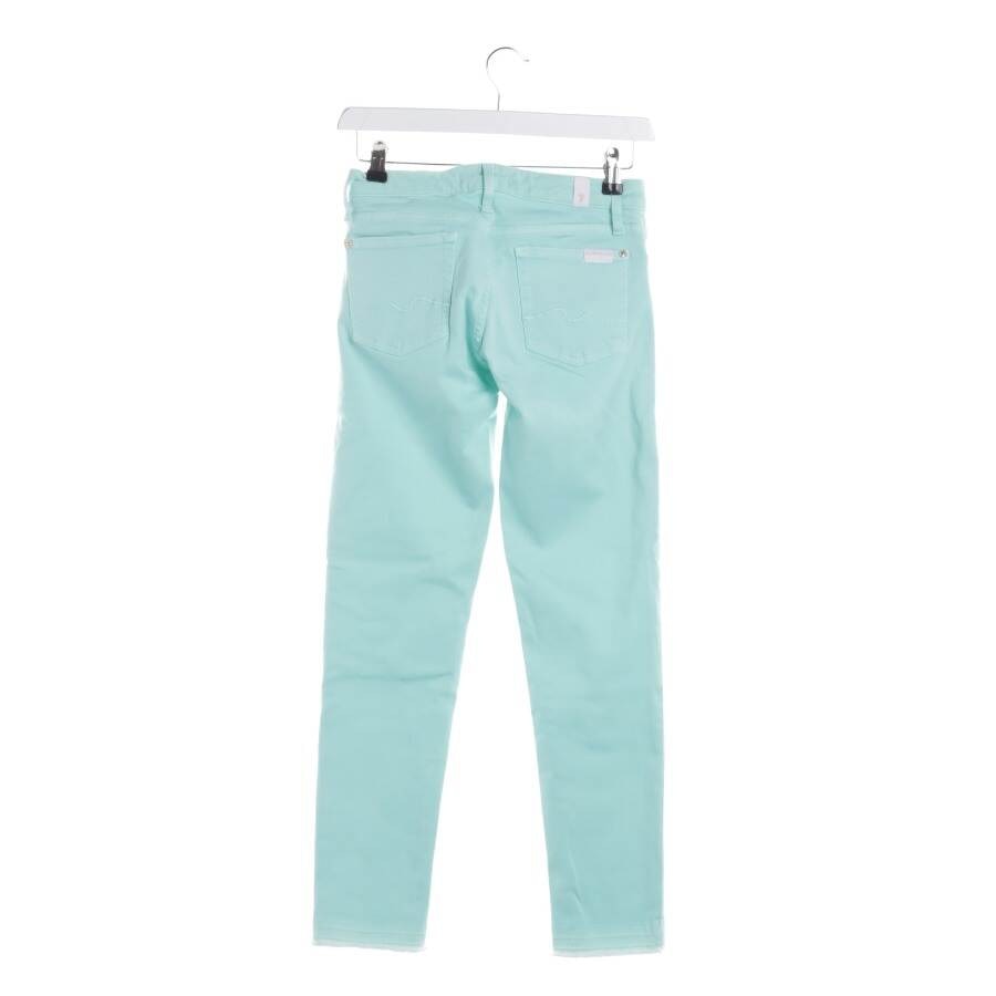 Image 2 of Jeans Slim Fit W25 Turquoise in color Blue | Vite EnVogue