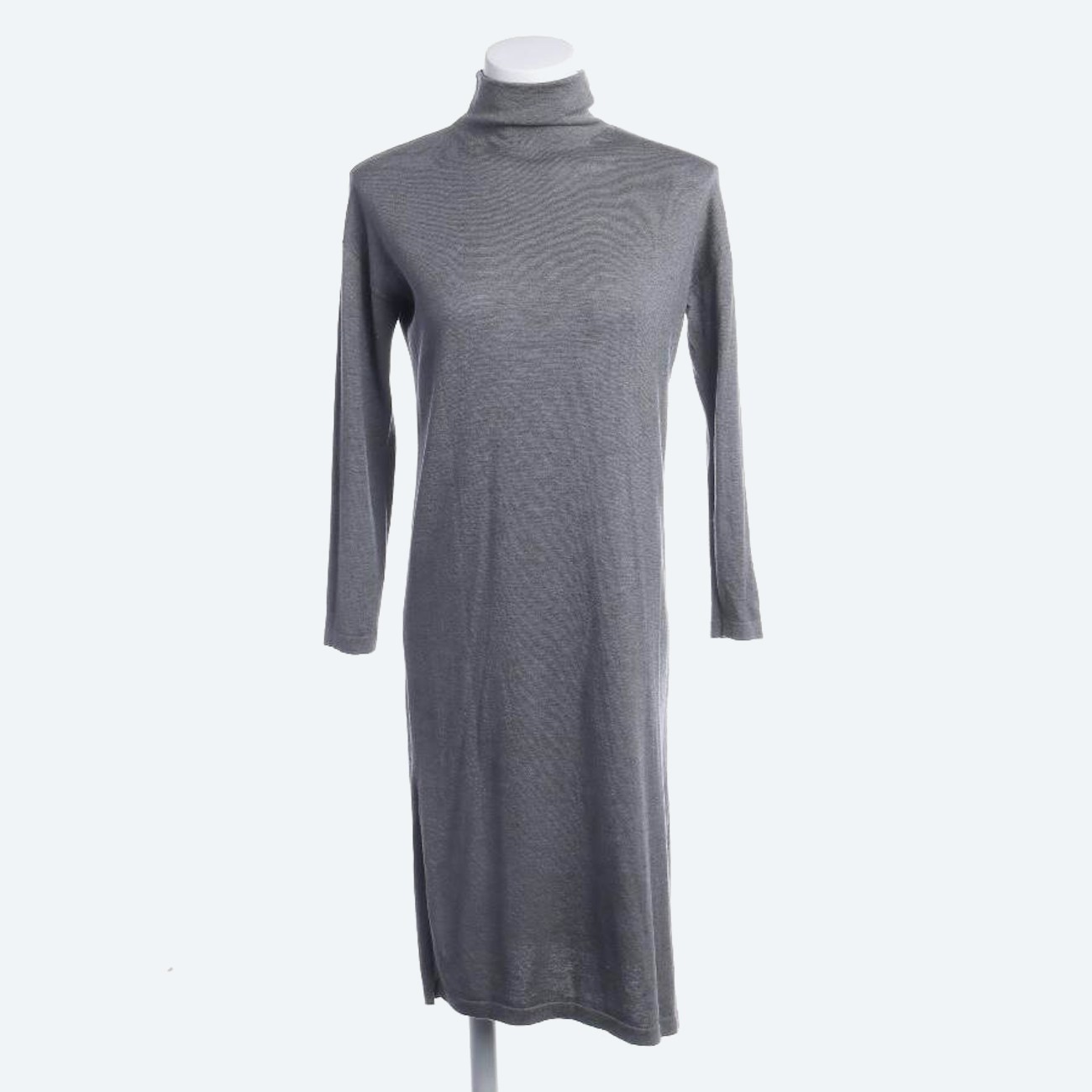 Image 1 of Knit Dress M Gray in color Gray | Vite EnVogue