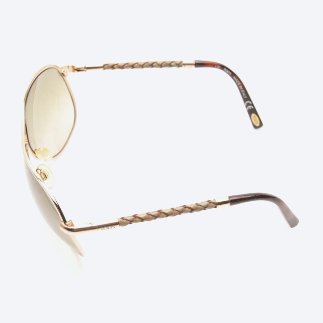 Image 3 of TO 08 Sunglasses Gold in color Metallic | Vite EnVogue