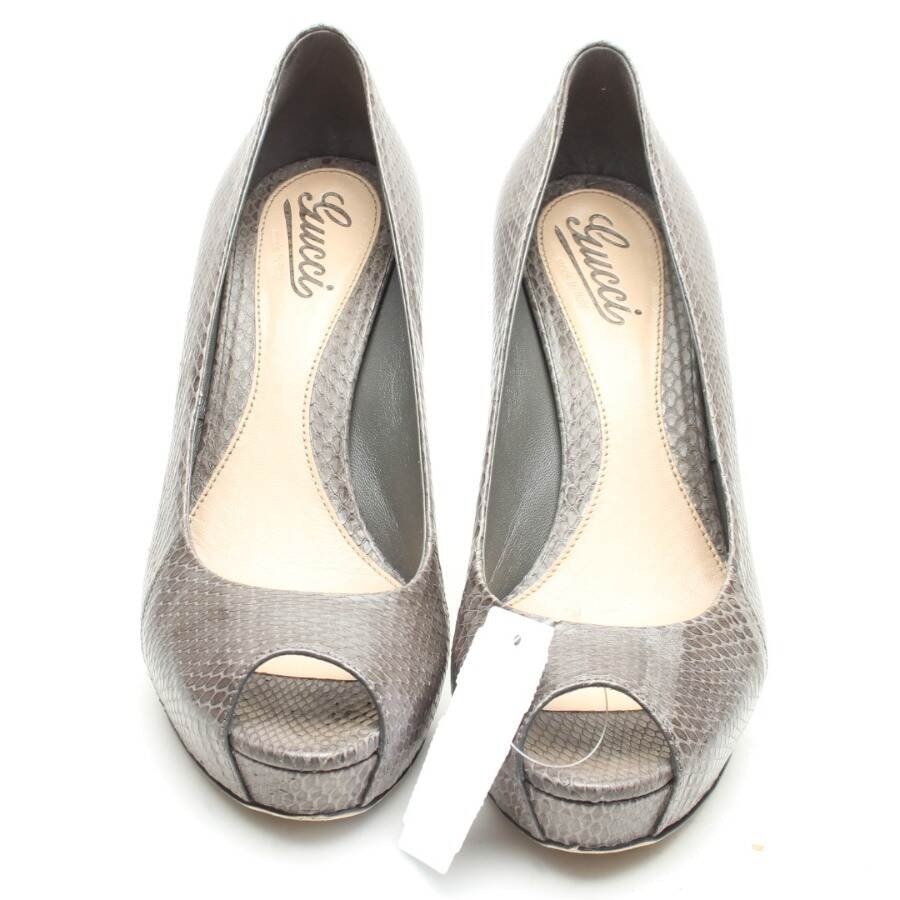 Image 2 of Peep Toes EUR 40 Gray in color Gray | Vite EnVogue