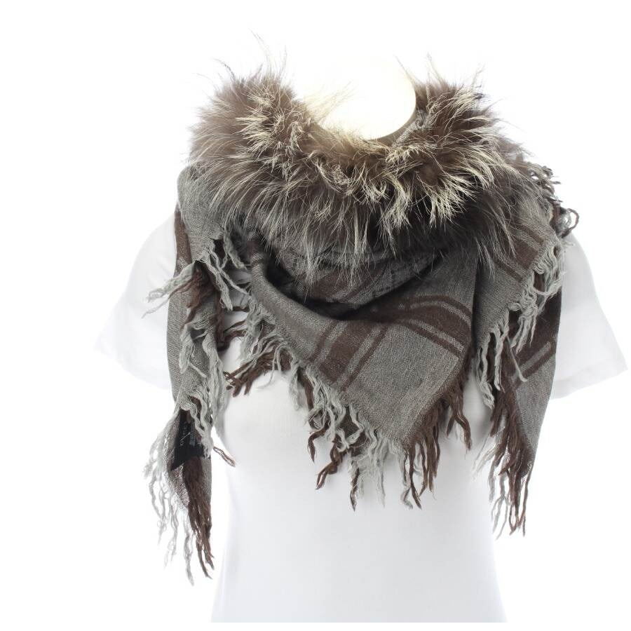 Image 1 of Scarf Light Gray in color Gray | Vite EnVogue