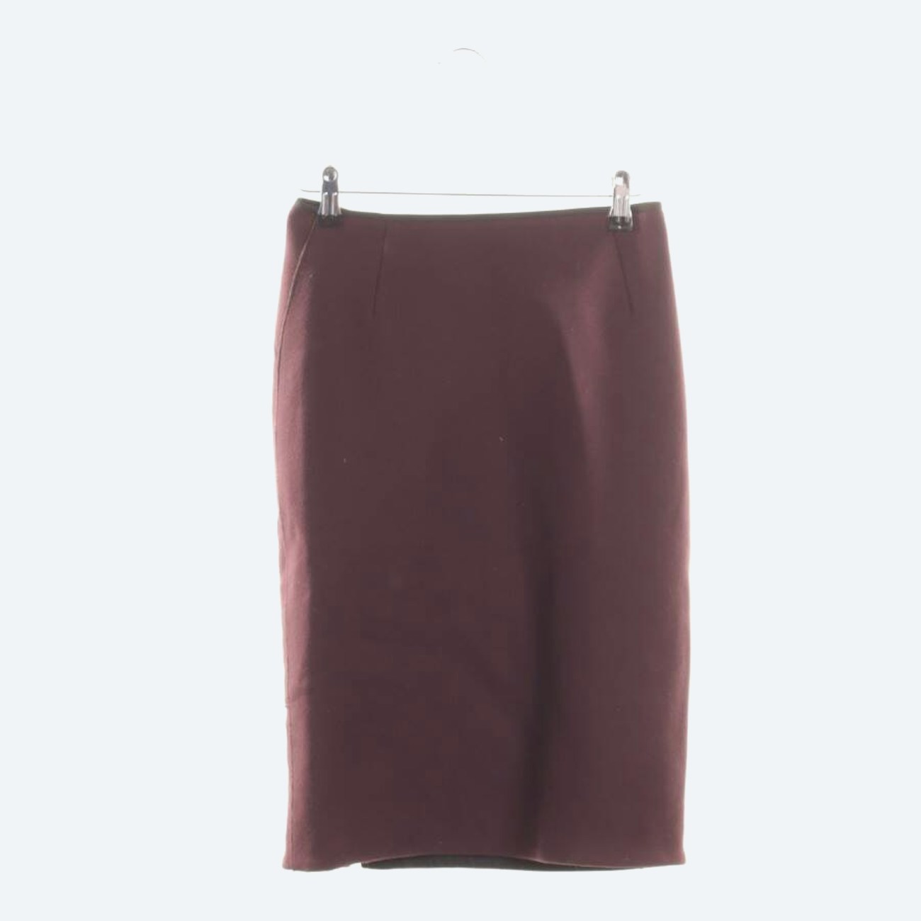 Image 1 of Wool Skirt 32 Bordeaux in color Red | Vite EnVogue