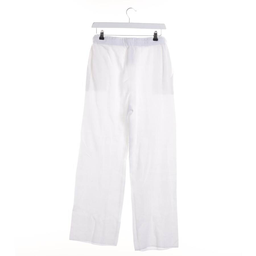 Image 2 of Jogging Pants S White in color White | Vite EnVogue