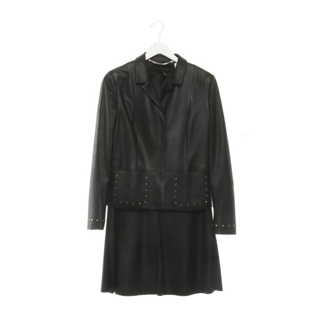 Image 1 of Leather Skirt Suit 36 Black | Vite EnVogue
