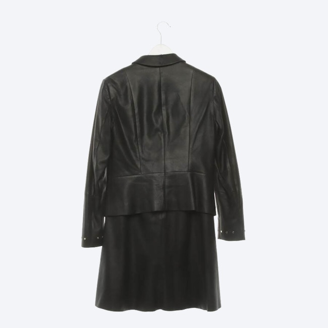 Image 2 of Leather Skirt Suit 36 Black in color Black | Vite EnVogue
