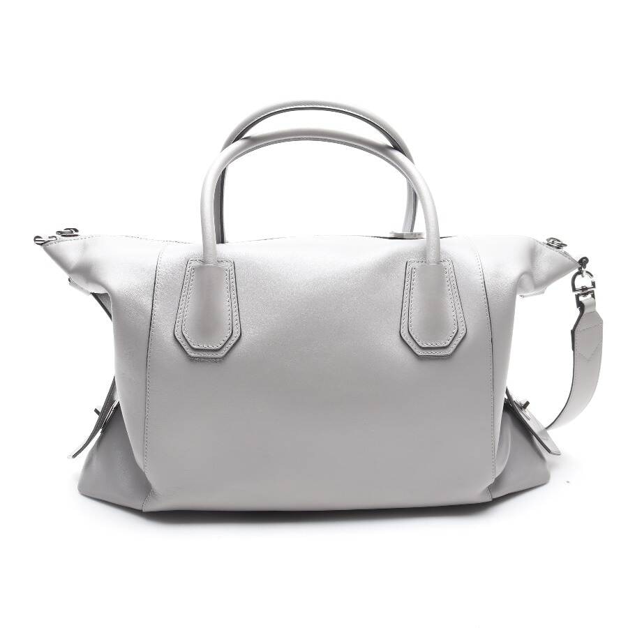 Image 2 of Antigona Medium Handbag Light Gray in color Gray | Vite EnVogue