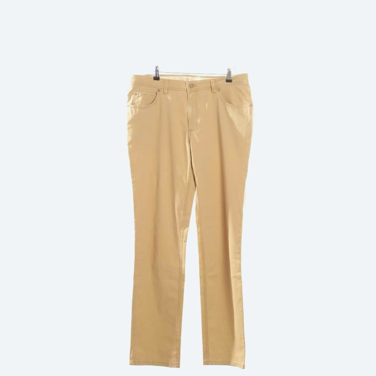 Image 1 of Trousers 52 Mustard Yellow in color Yellow | Vite EnVogue