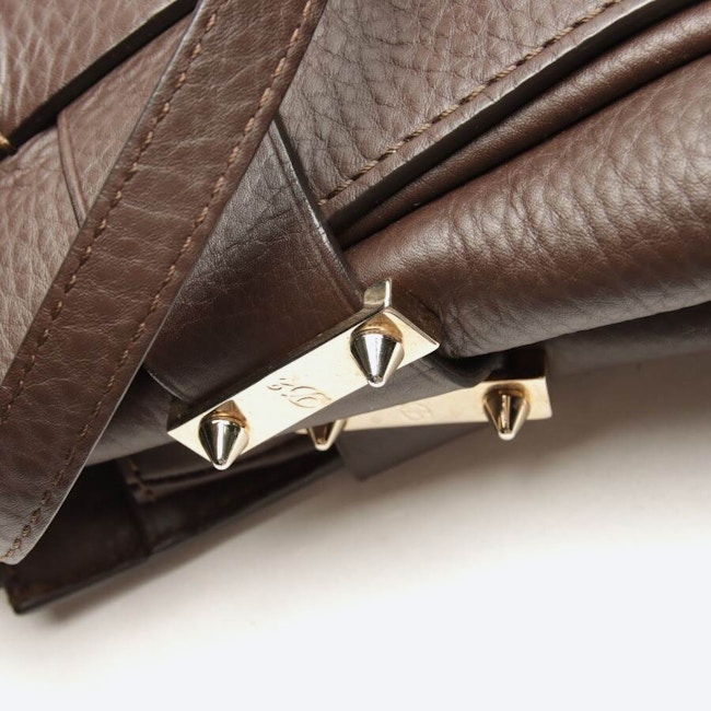 Image 6 of Handbag Dark Brown in color Brown | Vite EnVogue