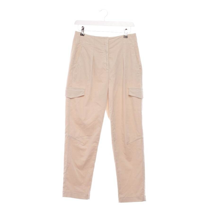 Image 1 of Corduroy Pants 36 Cream in color White | Vite EnVogue