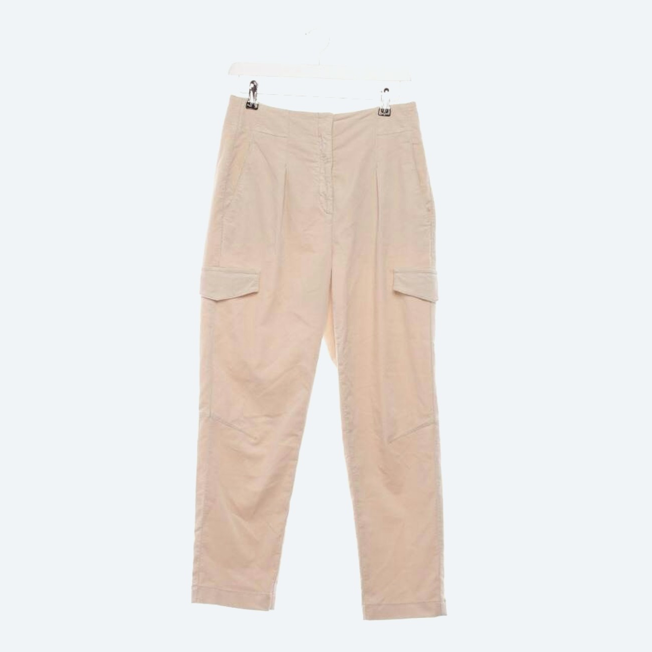 Image 1 of Corduroy Pants 36 Cream in color White | Vite EnVogue