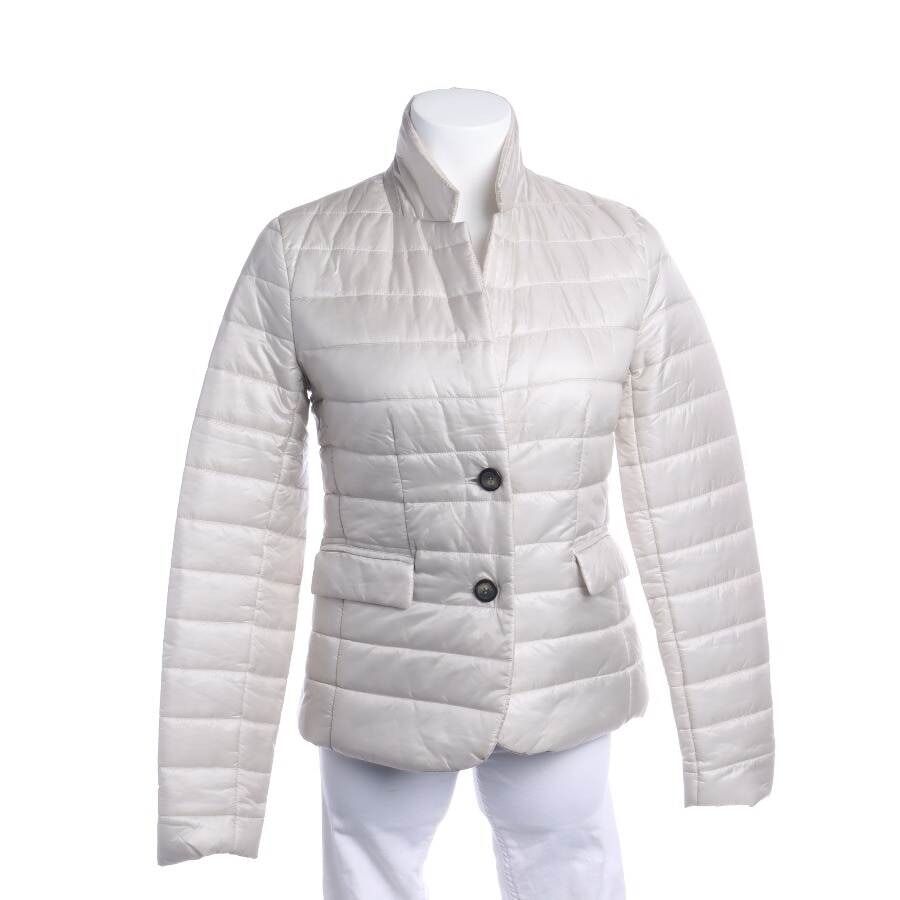 Image 1 of Quilted Jacket M White in color White | Vite EnVogue