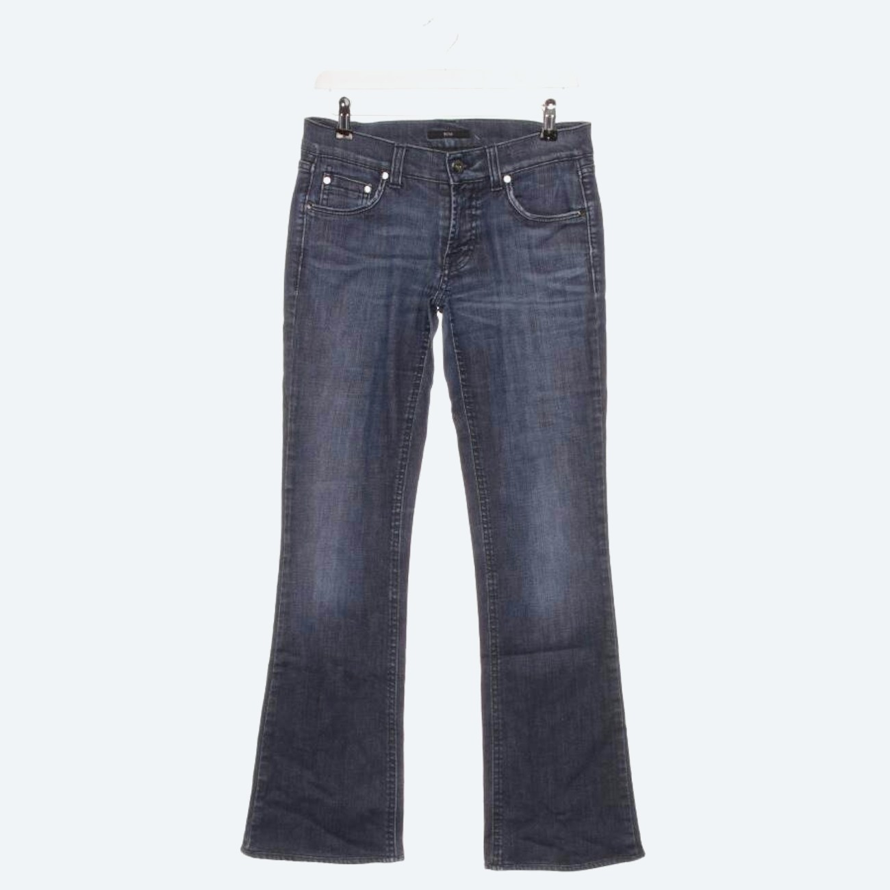 Image 1 of Jeans Flared W28 Navy in color Blue | Vite EnVogue