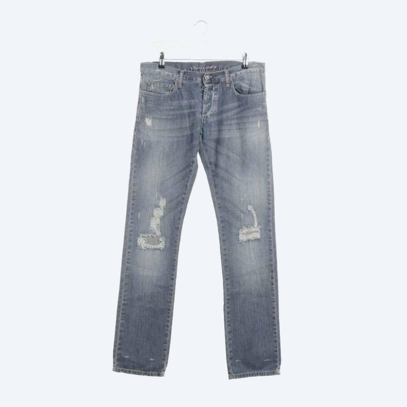 Image 1 of Jeans Straight Fit W30 Blue in color Blue | Vite EnVogue