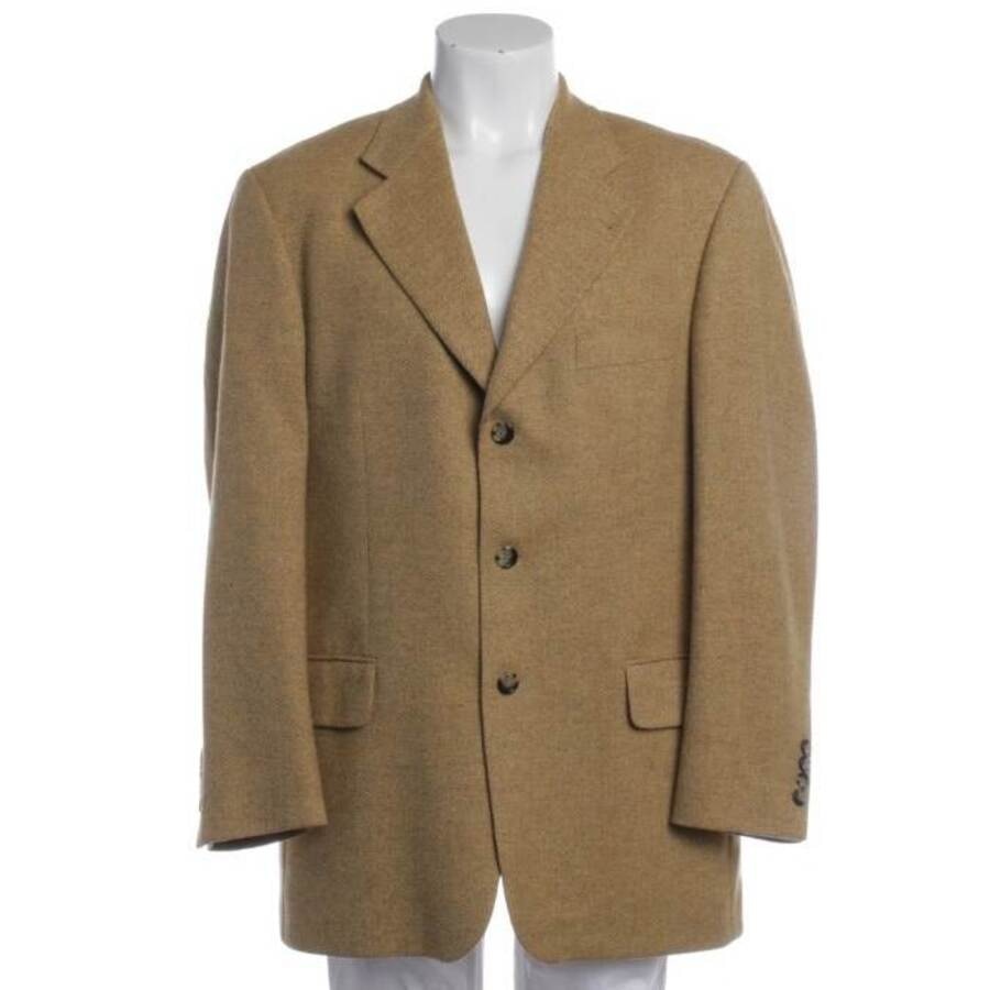 Image 1 of Wool Blazer 50 Mustard Yellow in color Yellow | Vite EnVogue
