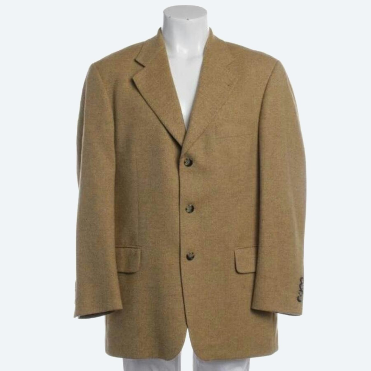Image 1 of Wool Blazer 50 Mustard Yellow in color Yellow | Vite EnVogue