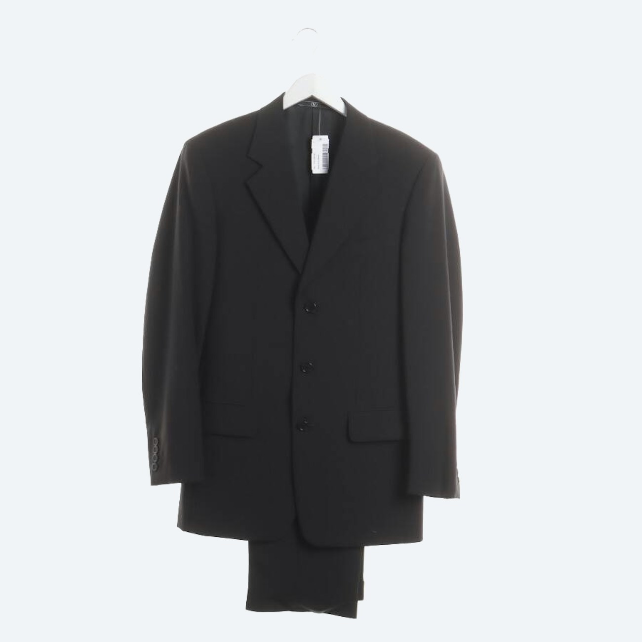 Image 1 of Wool Suit 46 Black in color Black | Vite EnVogue