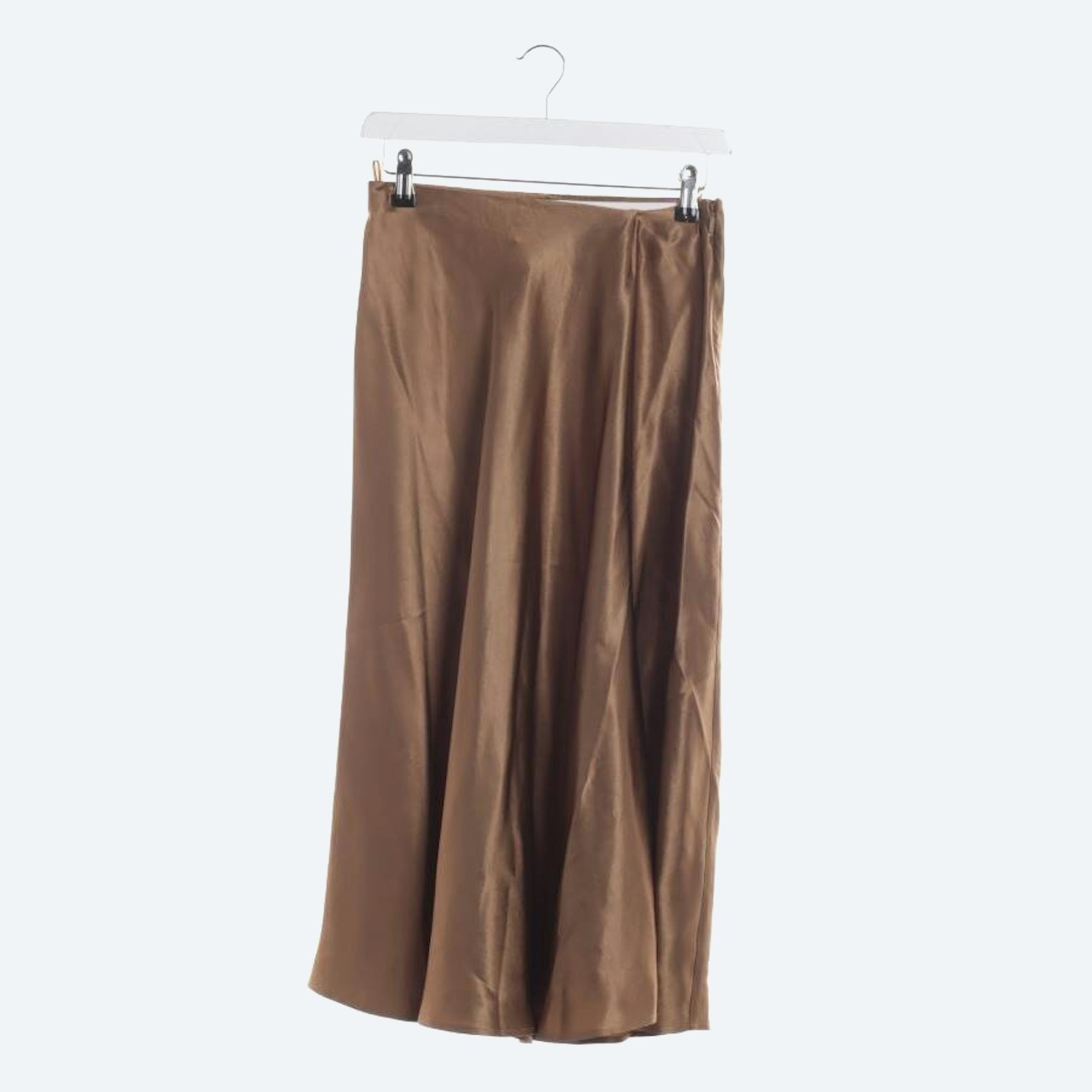 Image 1 of Skirt 34 Gold in color Metallic | Vite EnVogue