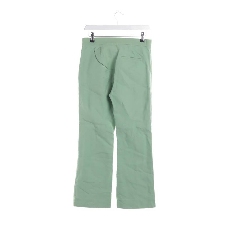 Image 2 of Trousers 34 Light Green in color Green | Vite EnVogue