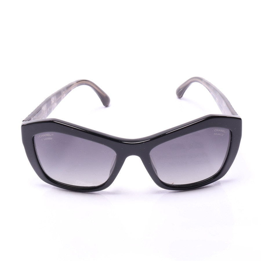 Image 1 of 5296-A Sunglasses Black in color Black | Vite EnVogue