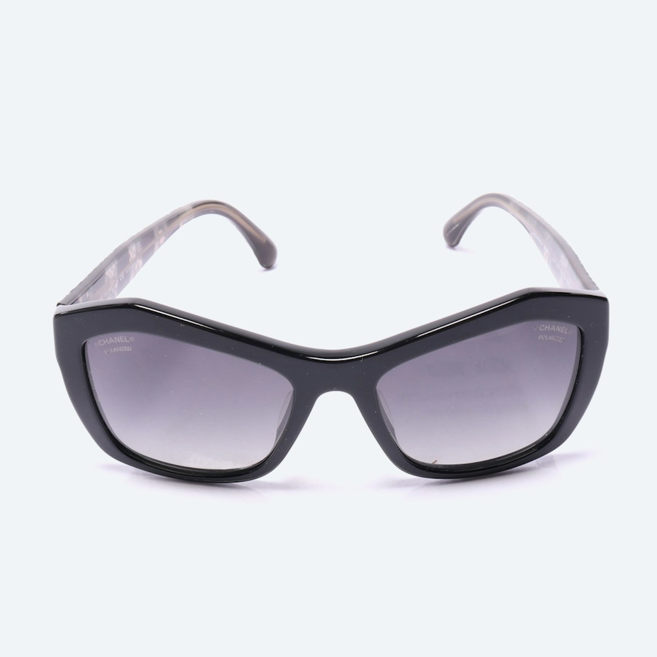 Image 1 of 5296-A Sunglasses Black in color Black | Vite EnVogue